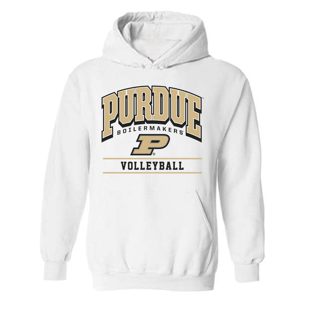 Purdue - NCAA Women's Volleyball : Addy Tindall - Classic Shersey Hooded Sweatshirt-0