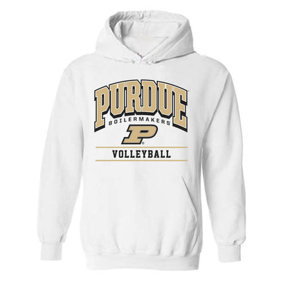 Purdue - NCAA Women's Volleyball : Addy Tindall - Classic Shersey Hooded Sweatshirt-0