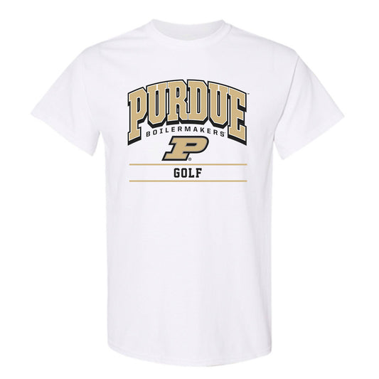 Purdue - NCAA Men's Golf : Leo Hirukawa Aaraas - Classic Shersey T-Shirt-0