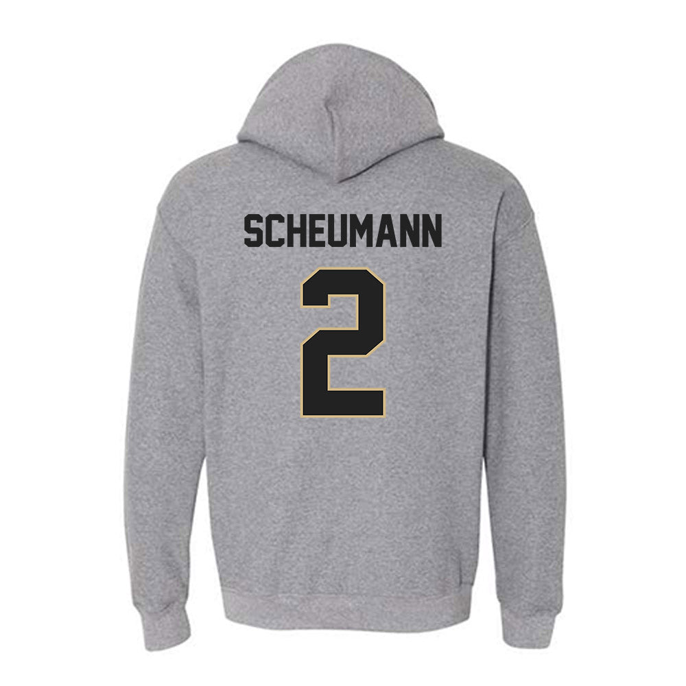Purdue - NCAA Women's Volleyball : MaryKate Scheumann - Classic Shersey Hooded Sweatshirt-1