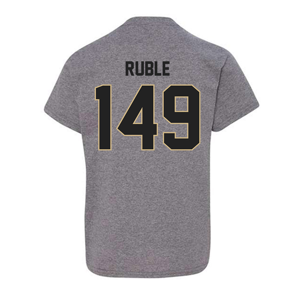 Purdue - NCAA Wrestling : Isaac Ruble - Classic Shersey Youth T-Shirt-1
