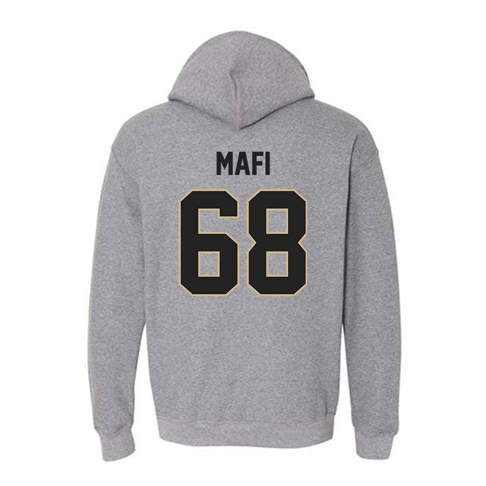 Purdue - NCAA Football : Nuku Mafi - Classic Shersey Hooded Sweatshirt-1