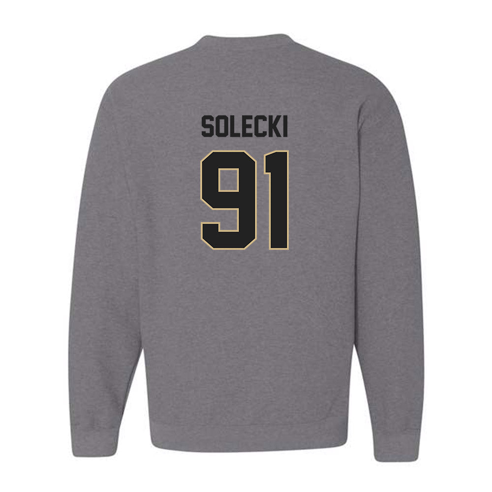 Purdue - NCAA Football : Aiden Solecki - Classic Shersey Crewneck Sweatshirt-1