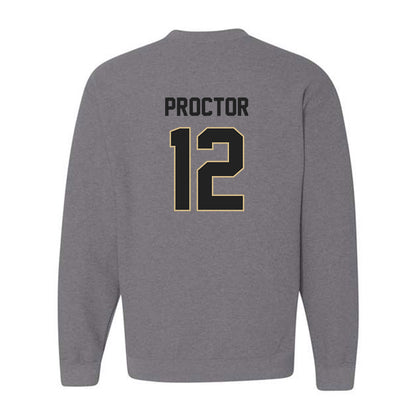 Purdue - NCAA Women's Basketball : Aysia Proctor - Classic Shersey Crewneck Sweatshirt-1