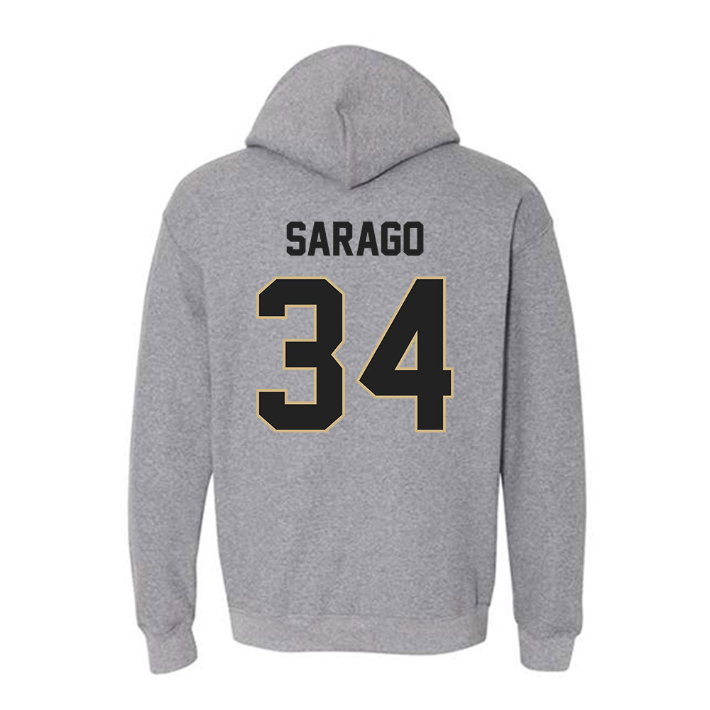 Purdue - NCAA Softball : Kate Sarago - Classic Shersey Hooded Sweatshirt-1