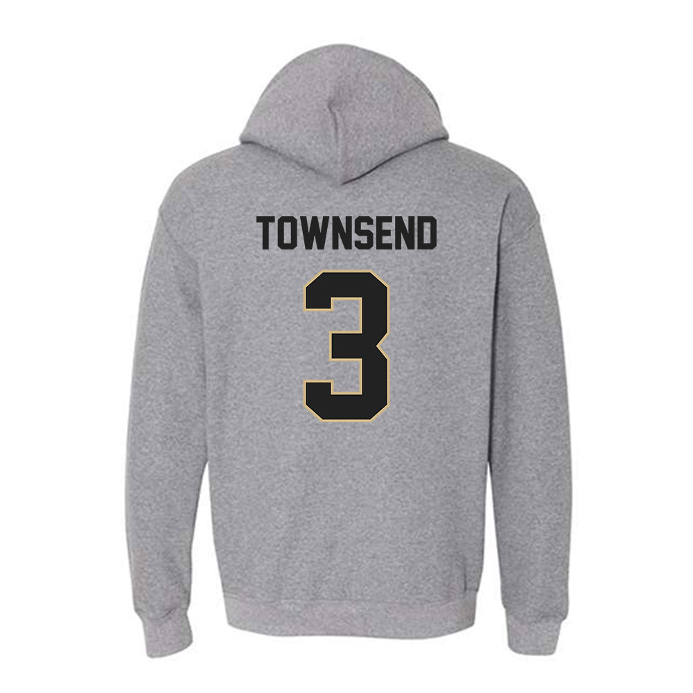 Purdue - NCAA Football : Xavier Townsend - Classic Shersey Hooded Sweatshirt-1