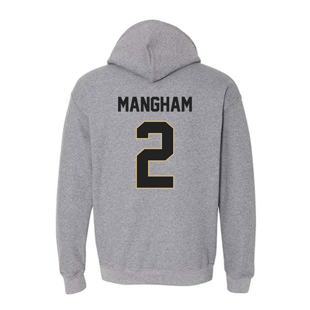 Purdue - NCAA Football : Jaden Mangham - Classic Shersey Hooded Sweatshirt-1