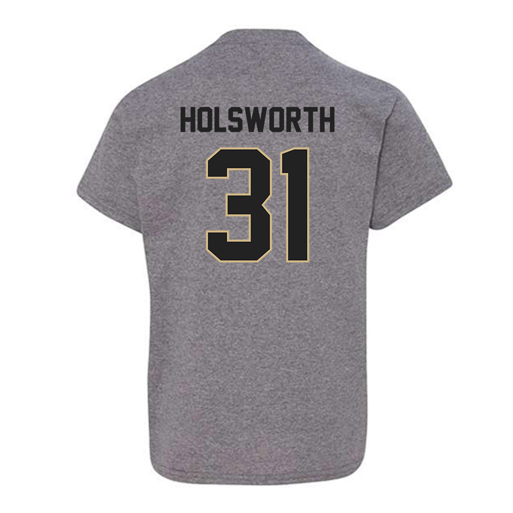 Purdue - NCAA Football : Carter Holsworth - Classic Shersey Youth T-Shirt-1