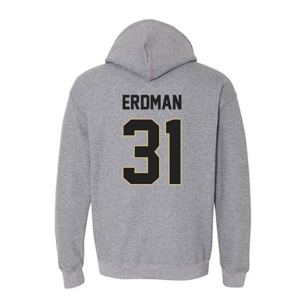 Purdue - NCAA Baseball : Zach Erdman - Classic Shersey Hooded Sweatshirt-1