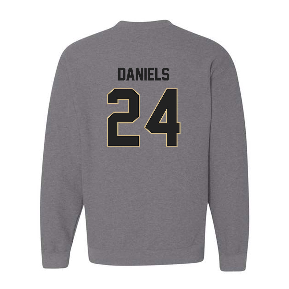 Purdue - NCAA Football : Raderrion Daniels - Classic Shersey Crewneck Sweatshirt-1