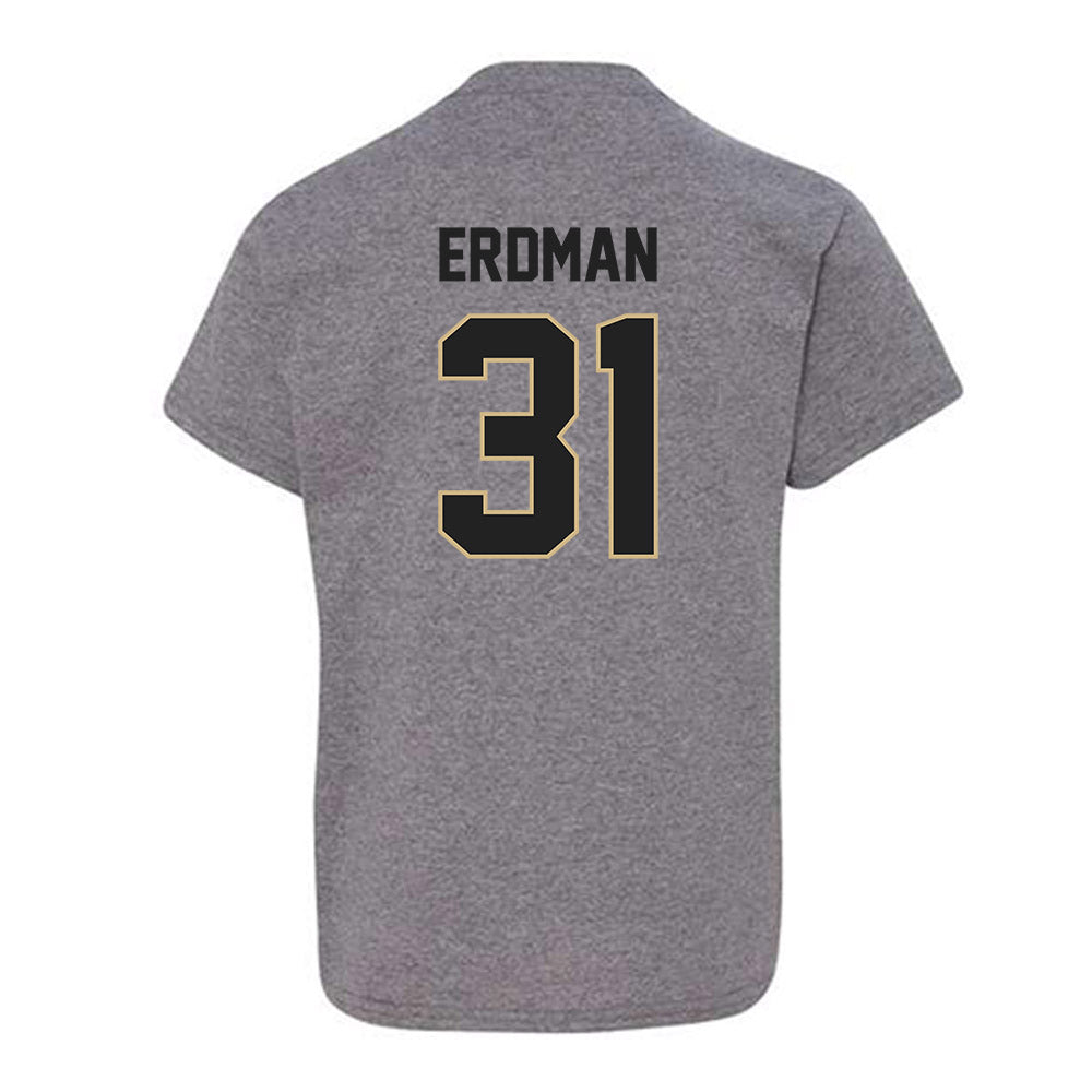 Purdue - NCAA Baseball : Zach Erdman - Classic Shersey Youth T-Shirt-1