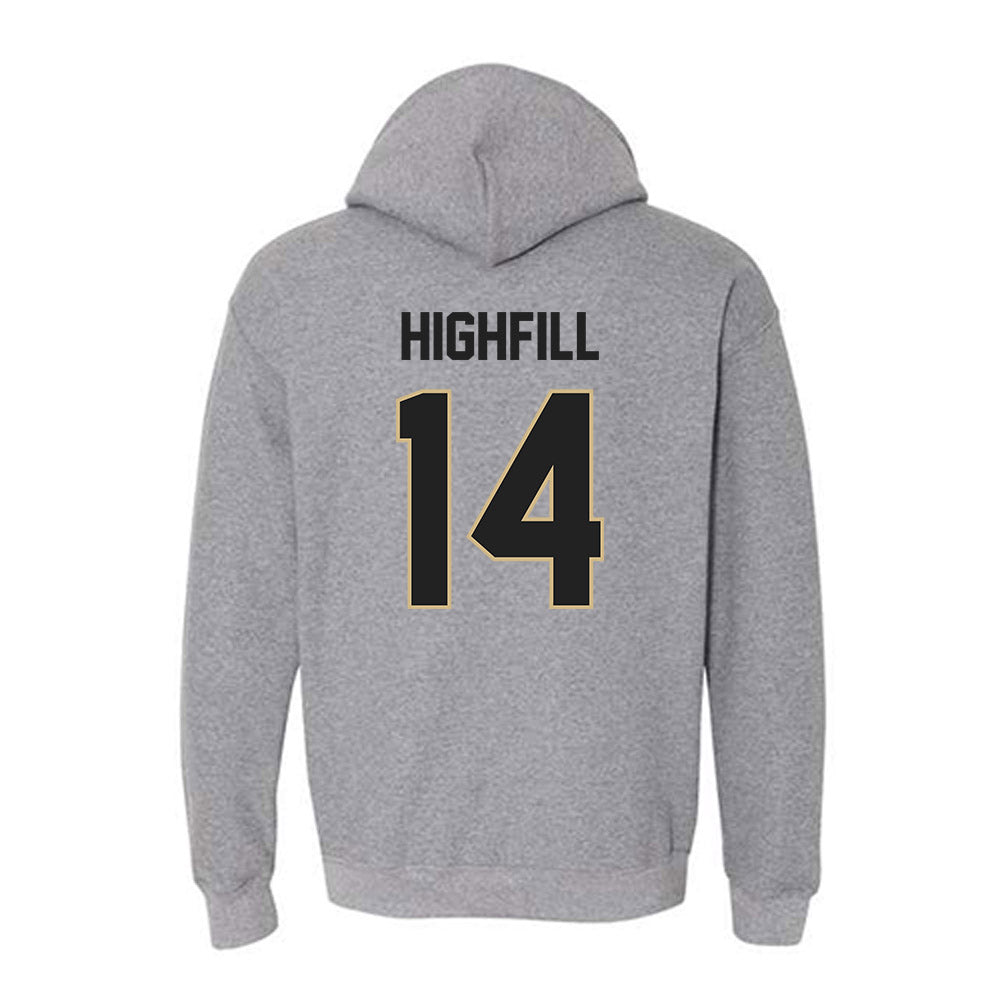 Purdue - NCAA Baseball : Ross Highfill - Classic Shersey Hooded Sweatshirt-1
