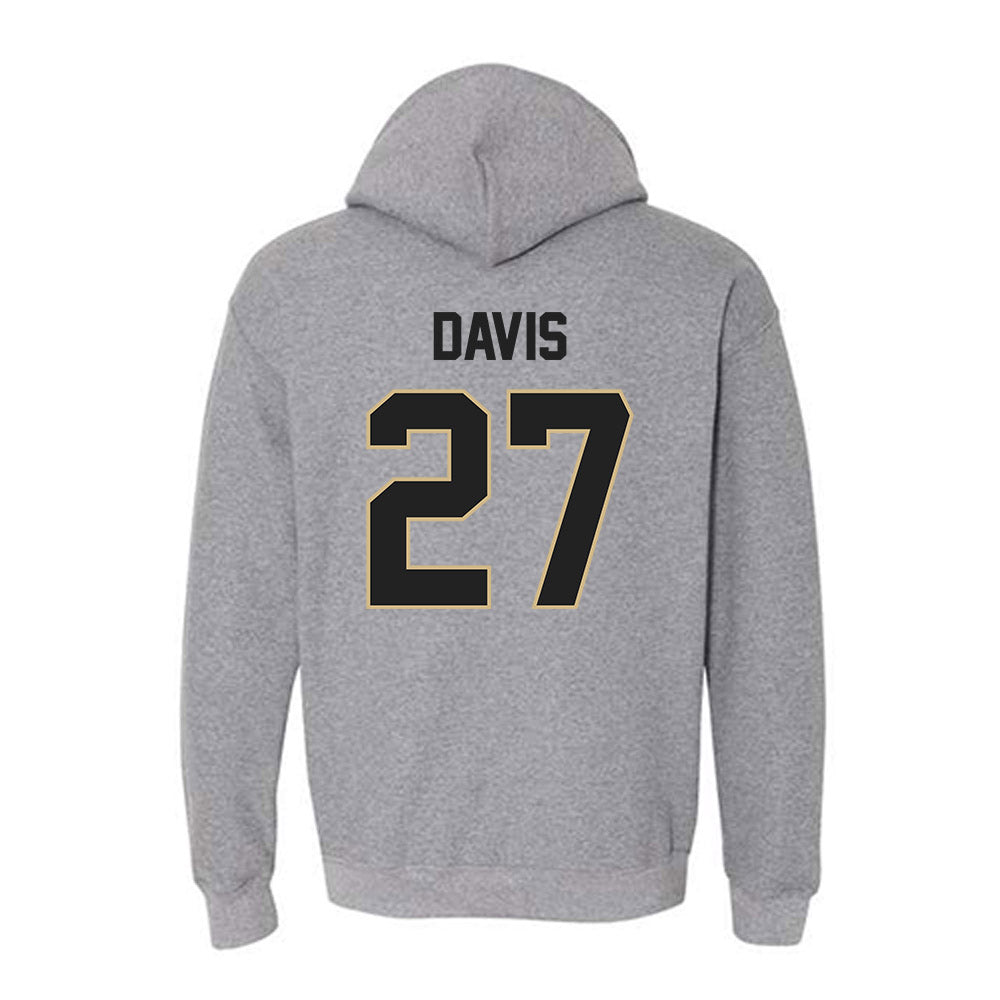 Purdue - NCAA Football : Owen Davis - Classic Shersey Hooded Sweatshirt-1