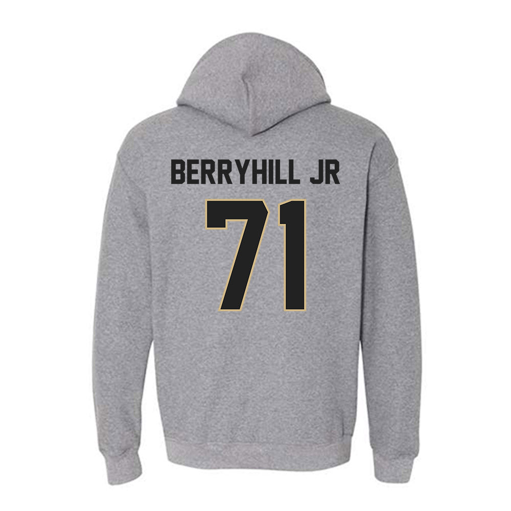 Purdue - NCAA Football : Terrell Berryhill jr - Classic Shersey Hooded Sweatshirt-1