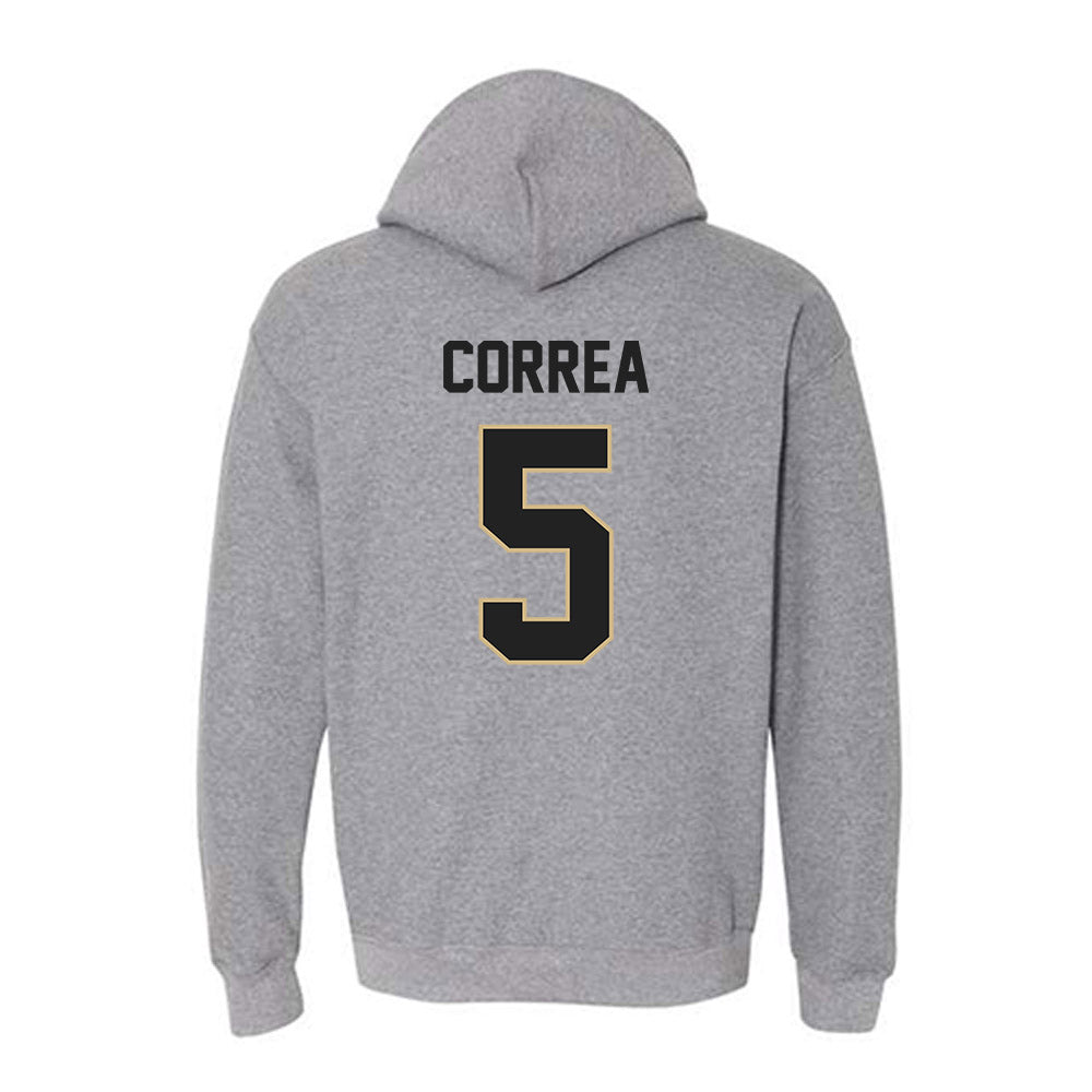 Purdue - NCAA Football : Charles Correa - Classic Shersey Hooded Sweatshirt-1