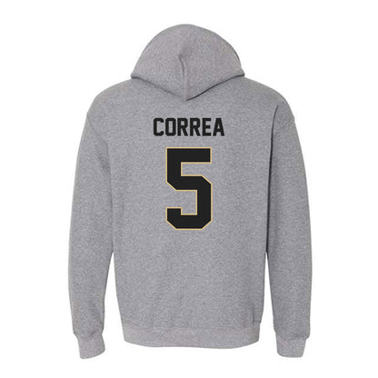 Purdue - NCAA Football : Charles Correa - Classic Shersey Hooded Sweatshirt-1