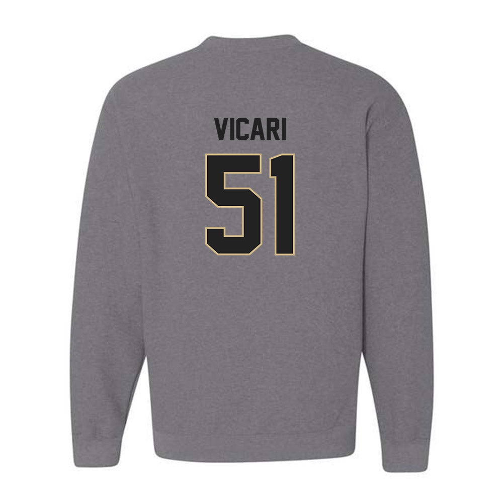 Purdue - NCAA Football : Mason Vicari - Classic Shersey Crewneck Sweatshirt-1