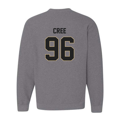 Purdue - NCAA Football : Jordan Cree - Classic Shersey Crewneck Sweatshirt-1
