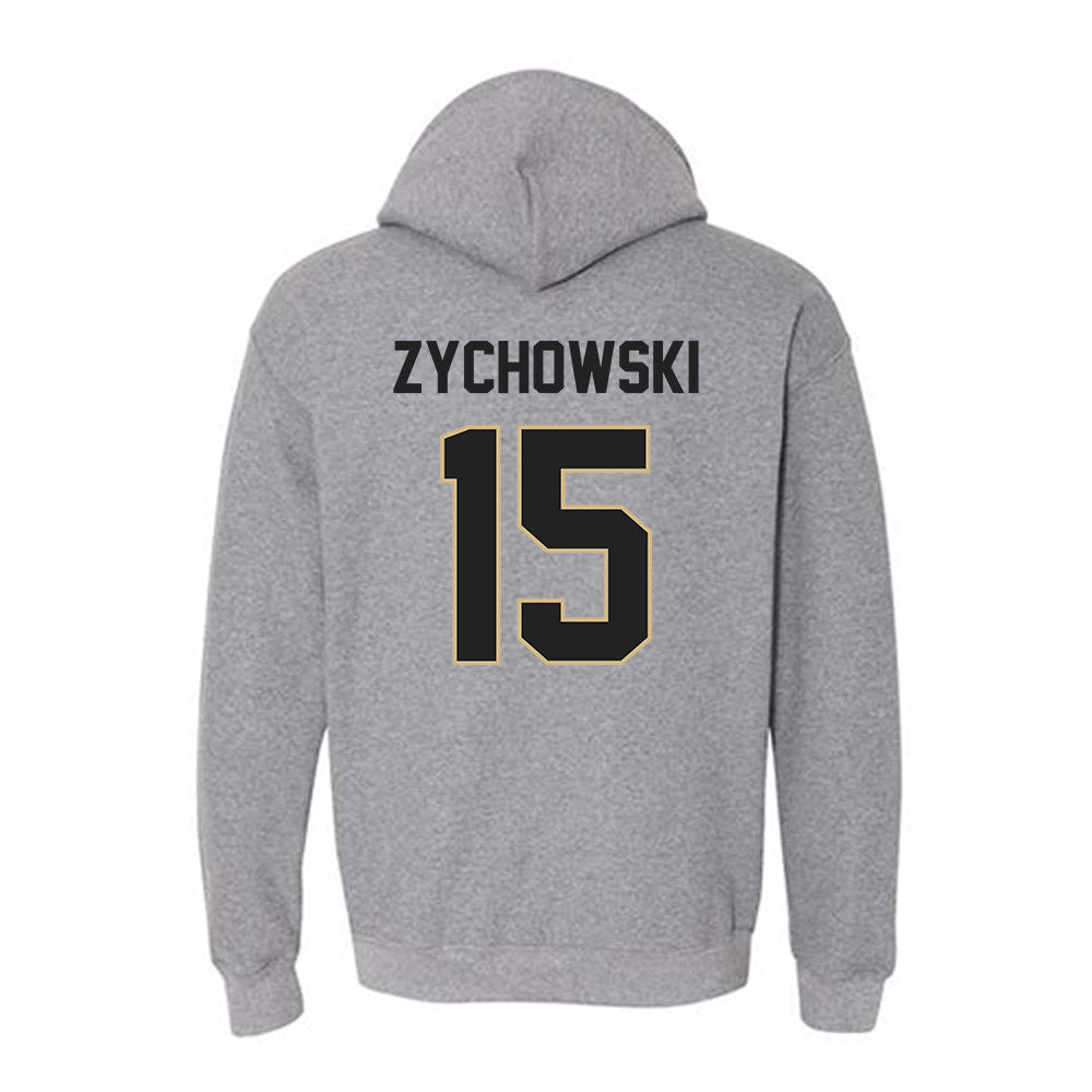 Purdue - NCAA Baseball : Zach Zychowski - Classic Shersey Hooded Sweatshirt-1