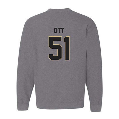 Purdue - NCAA Football : Jaxon Ott - Classic Shersey Crewneck Sweatshirt-1