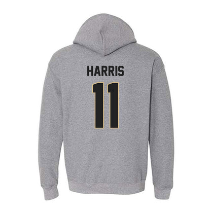Purdue - NCAA Football : TraMar Harris - Classic Shersey Hooded Sweatshirt-1