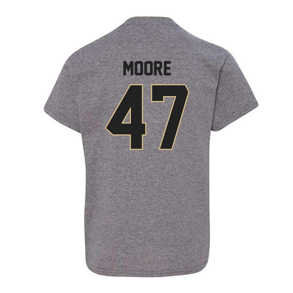 Purdue - NCAA Football : Tre Moore - Classic Shersey Youth T-Shirt-1