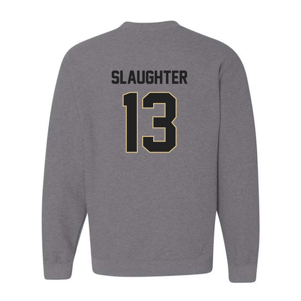 Purdue - NCAA Football : John Slaughter - Classic Shersey Crewneck Sweatshirt-1