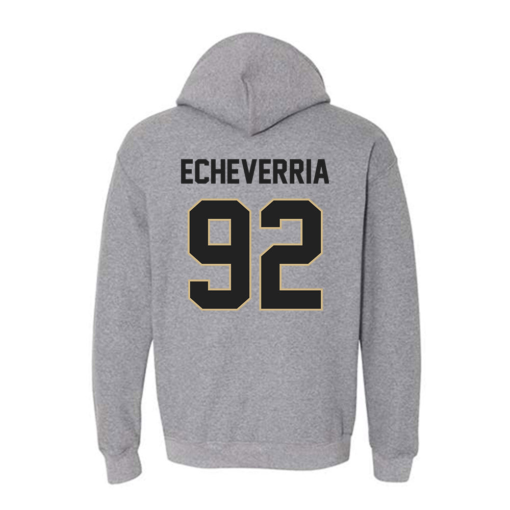 Purdue - NCAA Football : Jacobo Echeverria - Classic Shersey Hooded Sweatshirt-1