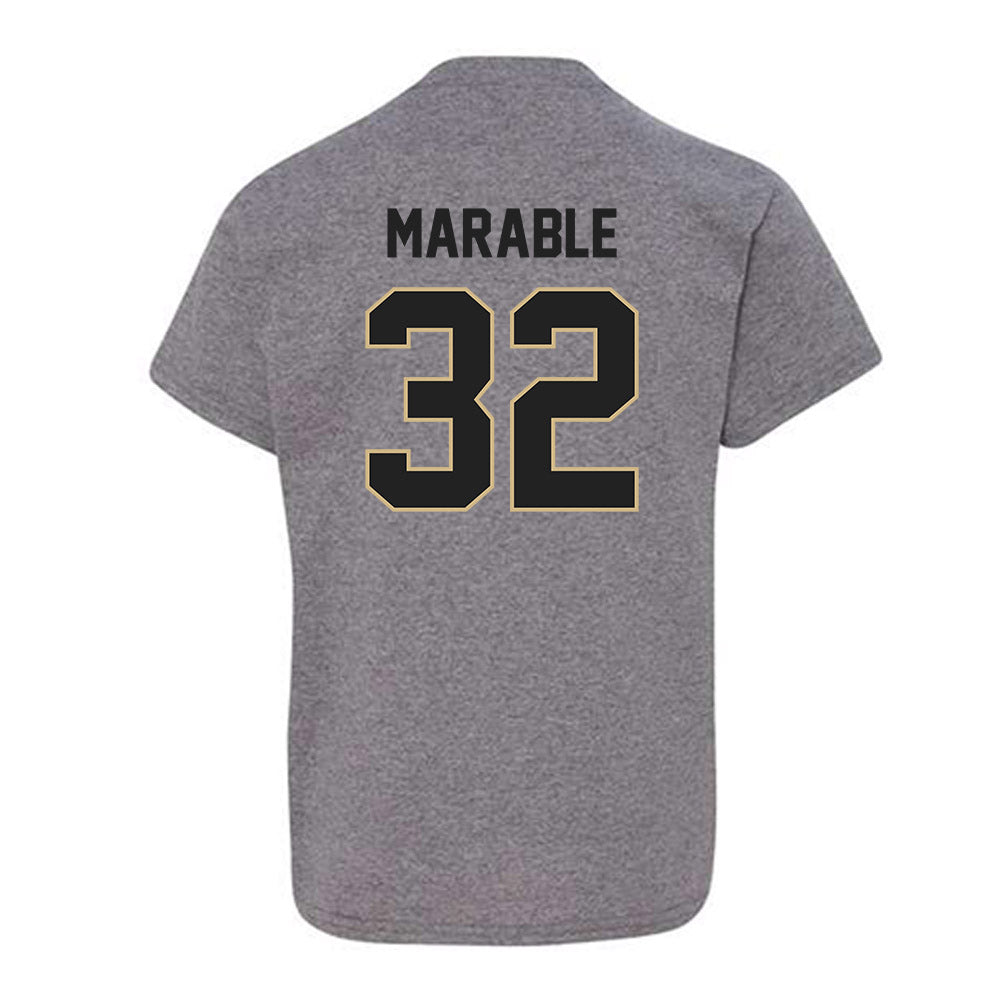 Purdue - NCAA Football : D'Mon Marable - Classic Shersey Youth T-Shirt-1