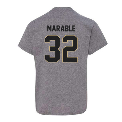 Purdue - NCAA Football : D'Mon Marable - Classic Shersey Youth T-Shirt-1