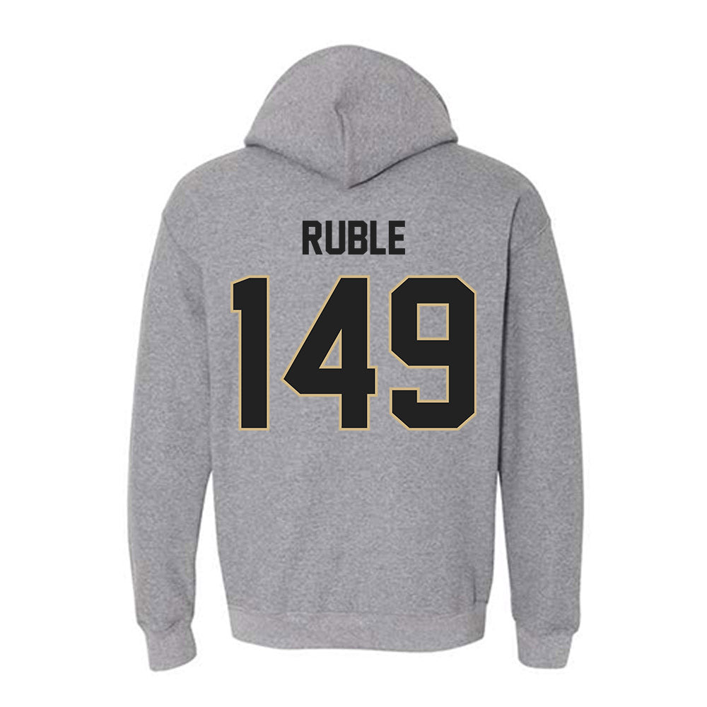 Purdue - NCAA Wrestling : Isaac Ruble - Classic Shersey Hooded Sweatshirt-1