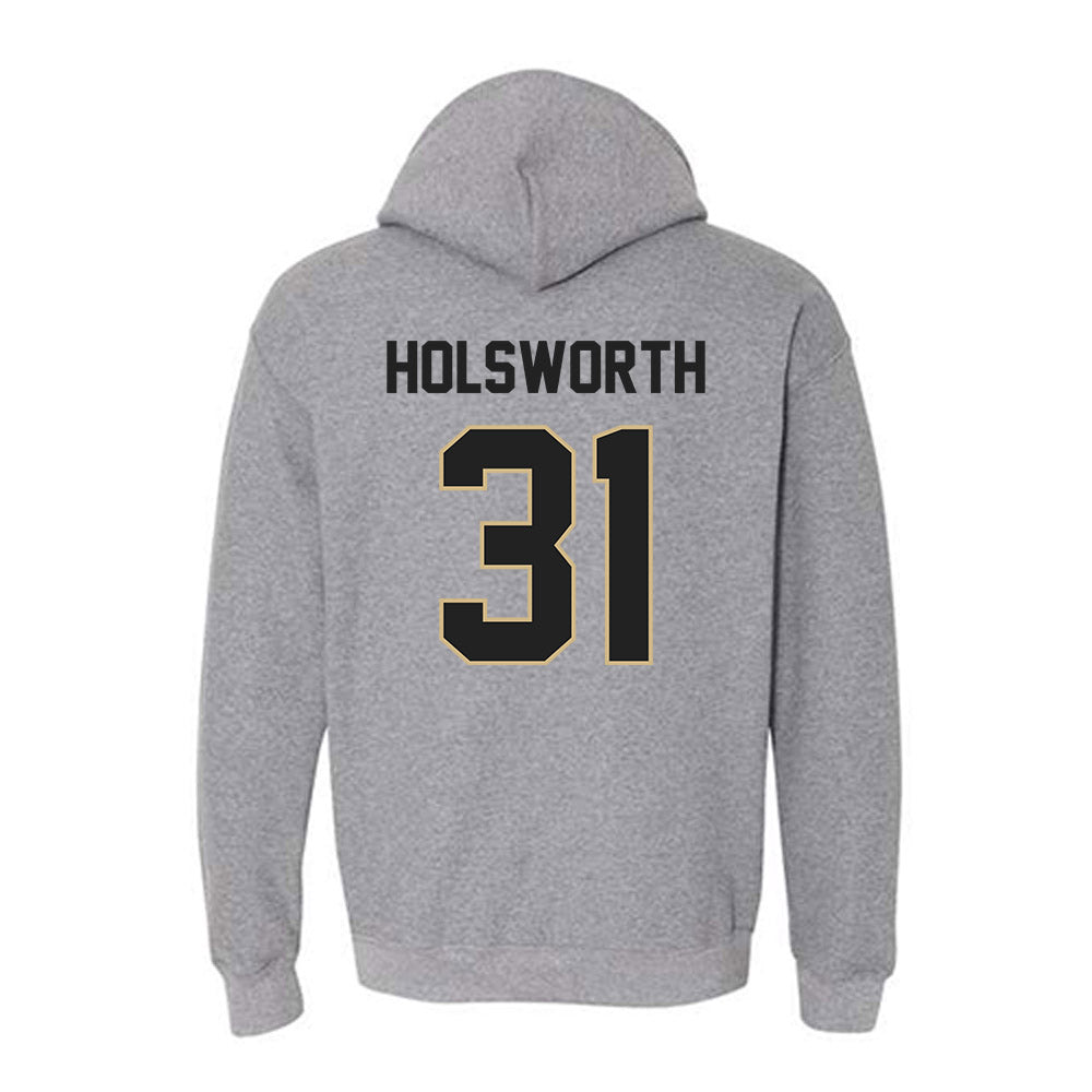 Purdue - NCAA Football : Carter Holsworth - Classic Shersey Hooded Sweatshirt-1
