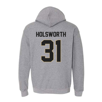 Purdue - NCAA Football : Carter Holsworth - Classic Shersey Hooded Sweatshirt-1