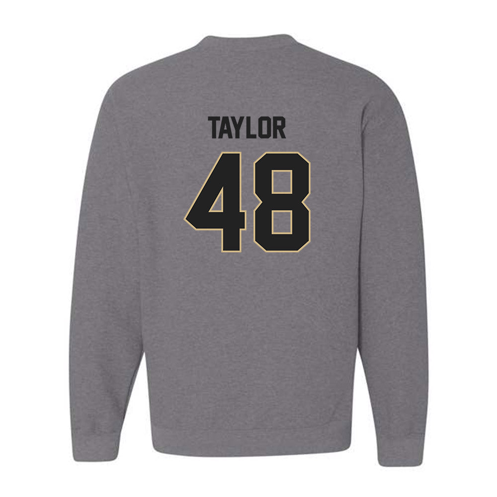 Purdue - NCAA Football : Donivan Taylor - Classic Shersey Crewneck Sweatshirt-1
