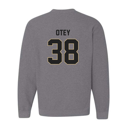 Purdue - NCAA Football : Zyntreacs Otey - Classic Shersey Crewneck Sweatshirt-1