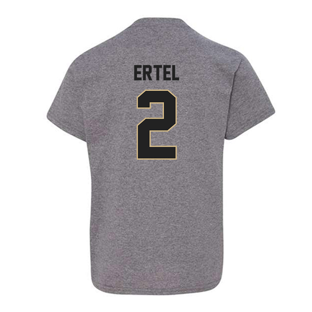 Purdue - NCAA Men's Basketball : Luke Ertel - Classic Shersey Youth T-Shirt-1