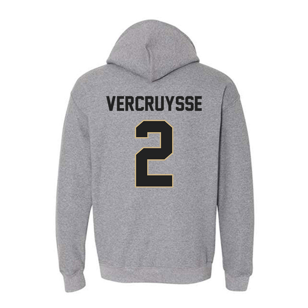 Purdue - NCAA Baseball : Charlie Vercruysse - Classic Shersey Hooded Sweatshirt-1