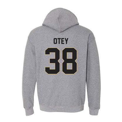 Purdue - NCAA Football : Zyntreacs Otey - Classic Shersey Hooded Sweatshirt-1