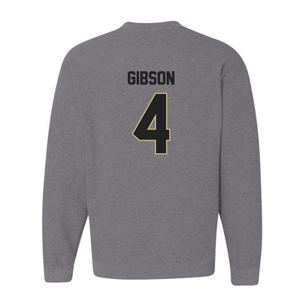 Purdue - NCAA Football : Jerrick Gibson - Classic Shersey Crewneck Sweatshirt-1