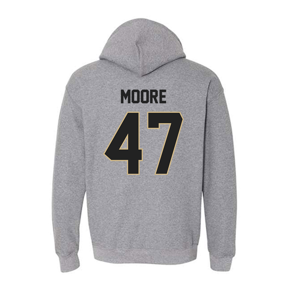 Purdue - NCAA Football : Tre Moore - Classic Shersey Hooded Sweatshirt-1