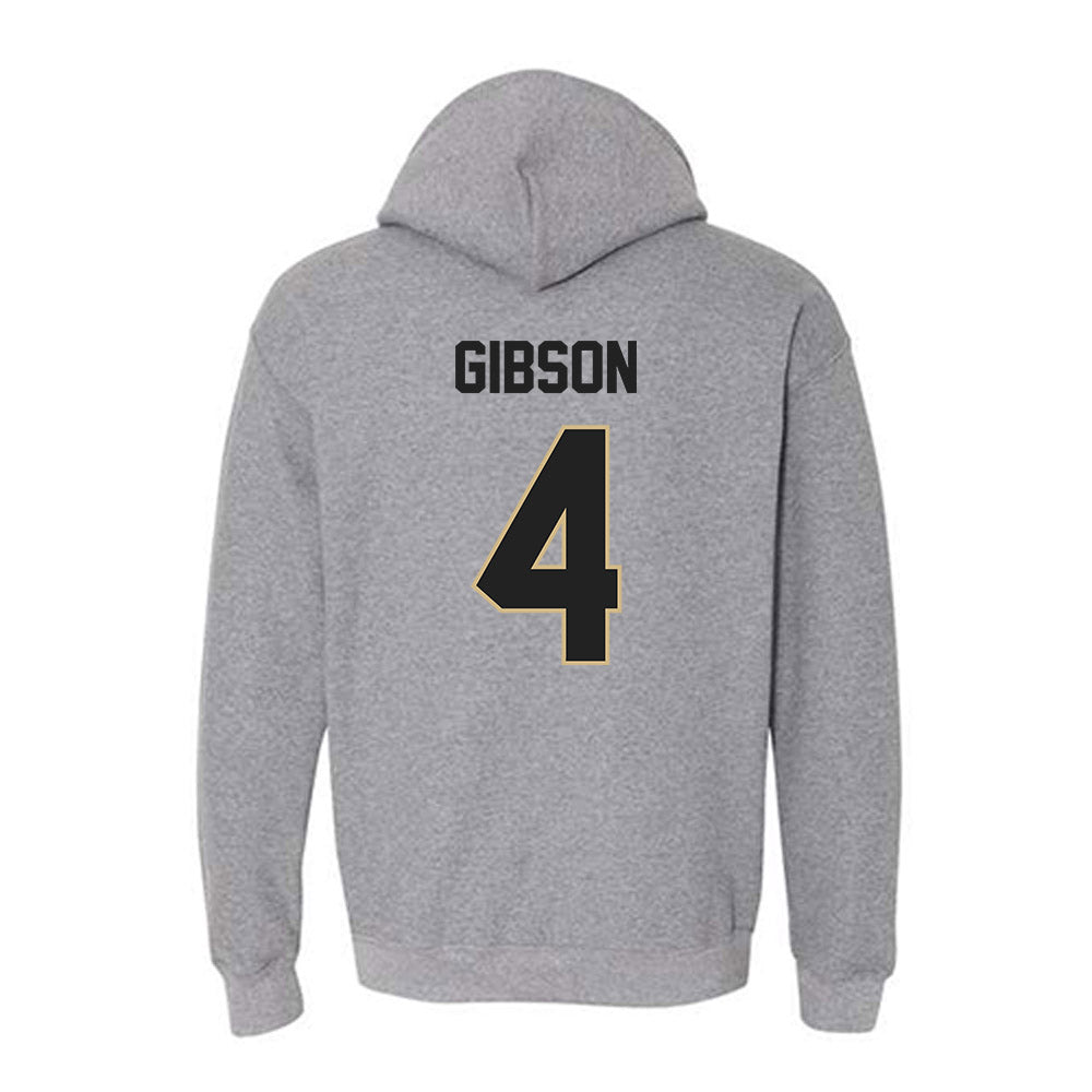 Purdue - NCAA Football : Jerrick Gibson - Classic Shersey Hooded Sweatshirt-1