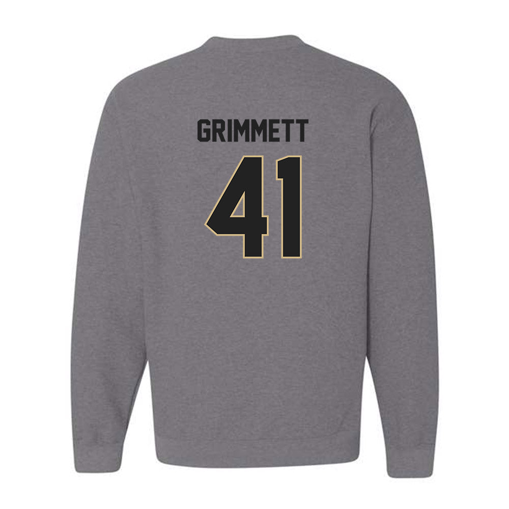 Purdue - NCAA Football : Jon Grimmett - Classic Shersey Crewneck Sweatshirt-1