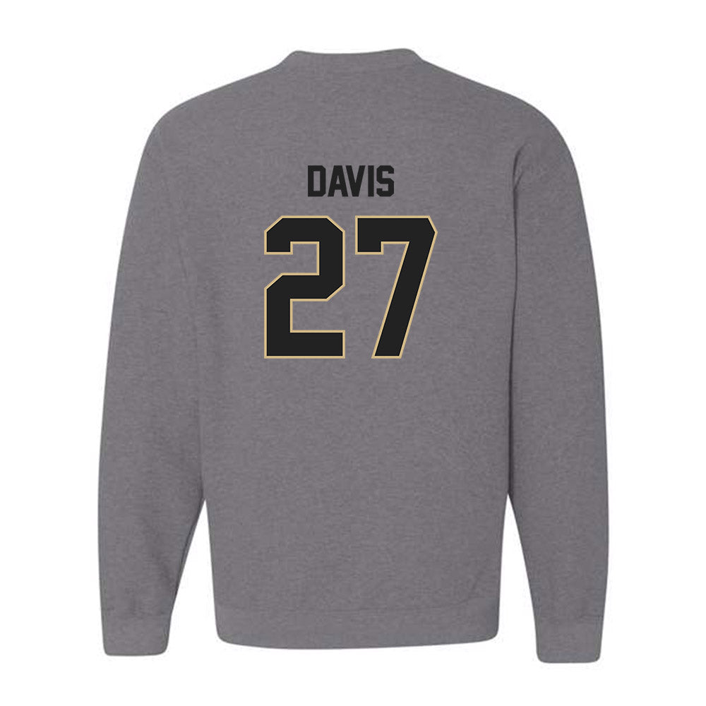 Purdue - NCAA Football : Owen Davis - Classic Shersey Crewneck Sweatshirt-1