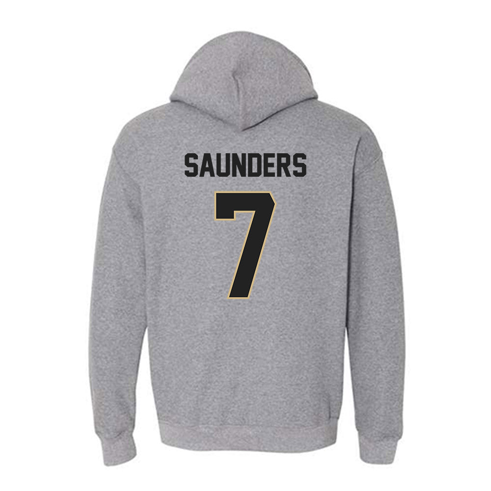 Purdue - NCAA Football : Donovan Saunders - Classic Shersey Hooded Sweatshirt-1