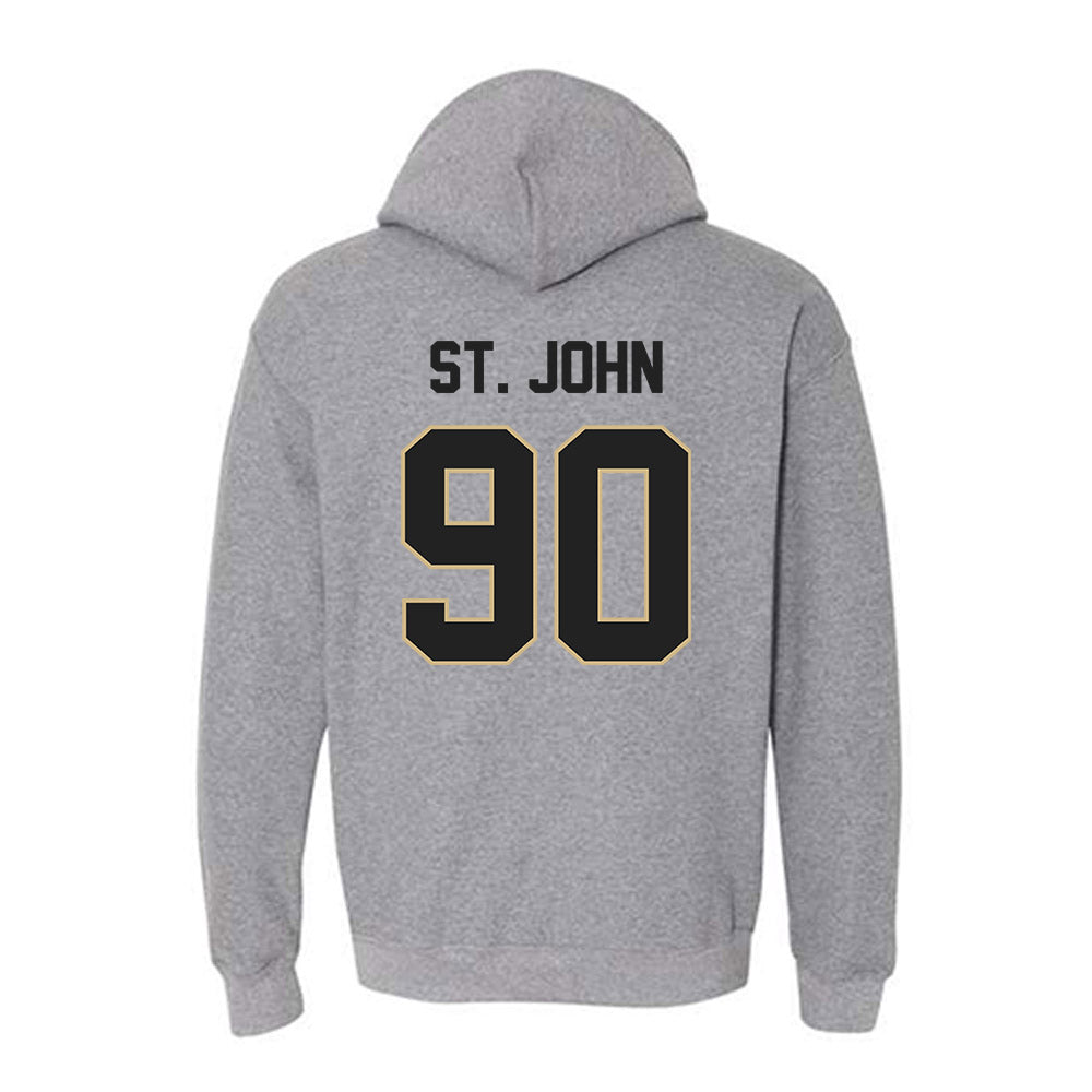 Purdue - NCAA Football : Elijah St. John - Classic Shersey Hooded Sweatshirt-1