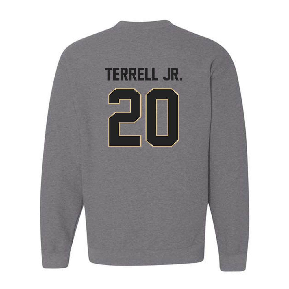 Purdue - NCAA Football : Travis Terrell Jr. - Classic Shersey Crewneck Sweatshirt-1