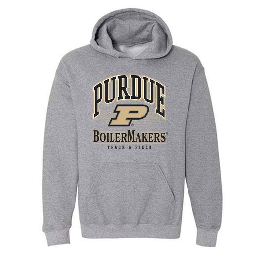 Purdue - NCAA Men's Track & Field : Jordan Moulton - Classic Shersey Hooded Sweatshirt-0