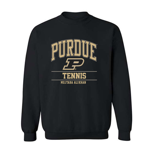 Purdue - NCAA Men's Tennis : Mujtaba Ali-Khan - Classic Fashion Shersey Crewneck Sweatshirt-0