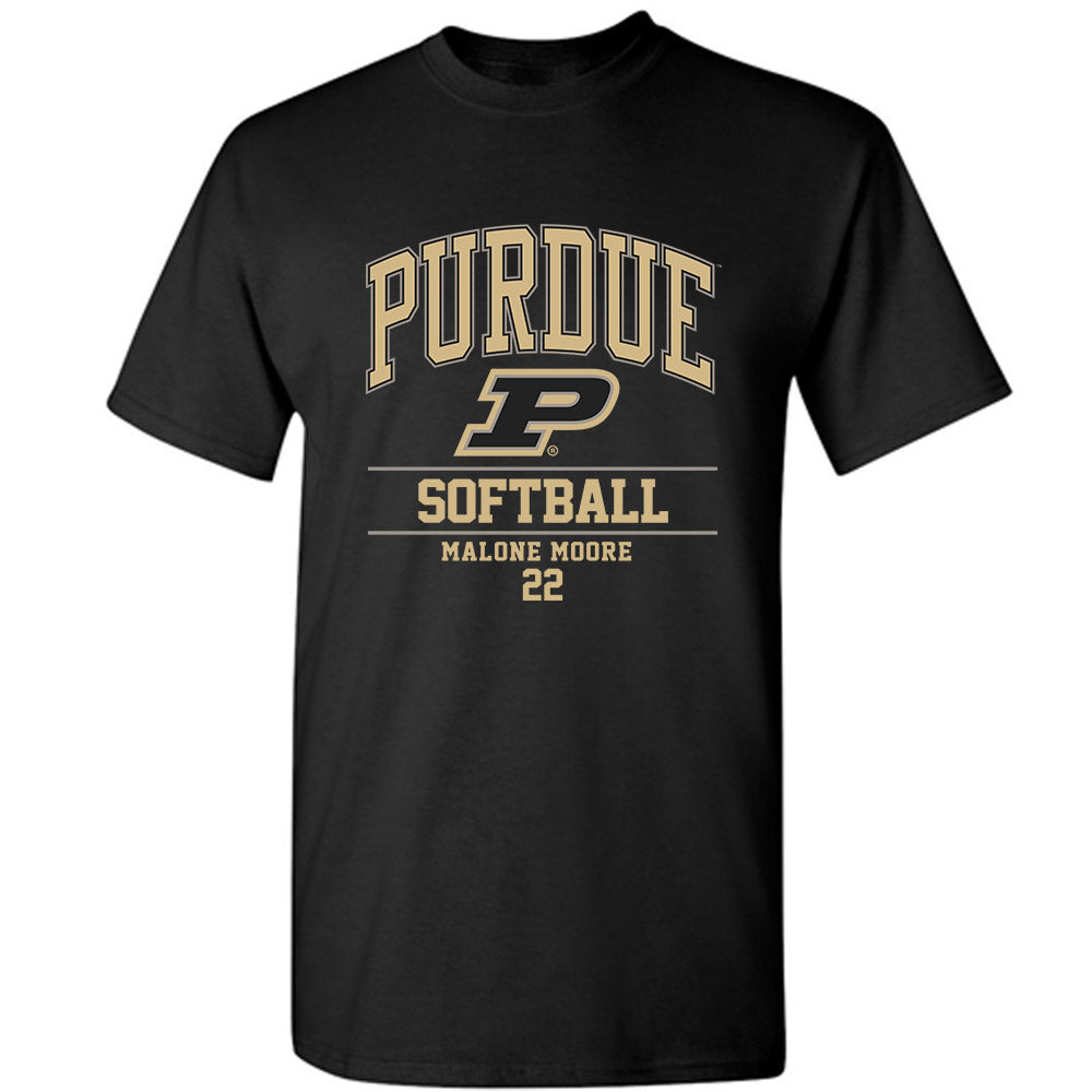 Purdue - NCAA Softball : Malone Moore - Classic Fashion Shersey T-Shirt-0