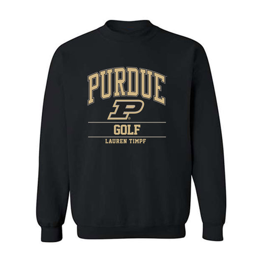 Purdue - NCAA Women's Golf : Lauren Timpf - Classic Fashion Shersey Crewneck Sweatshirt-0